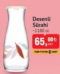 Paşabahçe Desenli Sürahi 1180 cc image