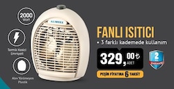 Kumtel Fanlı Isıtıcı 2000 Watt image