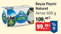 Aknaz Naturel Beyaz Peynir 600 g image
