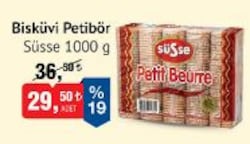 Süsse Petibör Bisküvi 1000 g image