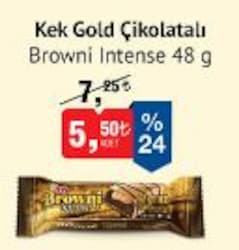 Browni Intense Gold Çikolatalı Kek 48 g image