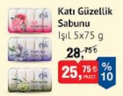 Işıl Katı Güzellik Sabunu 5x75 g image