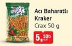 Crax Acı Baharatlı Kraker 50 g image