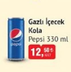 Pepsi Kola Gazlı İçecek 330 ml image