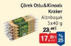 Altınbaşak Çörek Otlu&Kinoalı Kraker 5x40 g image