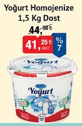 Dost Homojenize Yoğurt 1.5 kg image