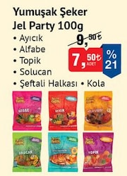 Jel Party Yumuşak Şeker Çeşitleri 100 g image