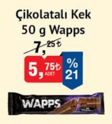 Wapps Çikolatalı Kek 50 g image