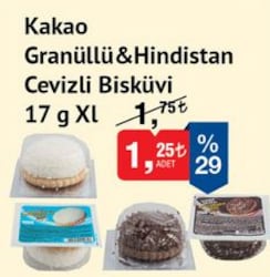 XL Kakao Granüllü/Hindistan Cevizli Bisküvi 17 g image