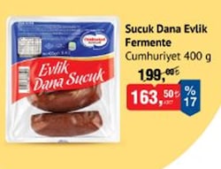 Cumhuriyet Dana Fermente Sucuk 400 g image