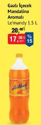 Le'mady Mandalina Aromalı Gazlı İçecek 1,5 L image