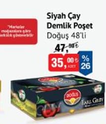 Doğuş Demlik Poşet Siyah Çay 48'li image