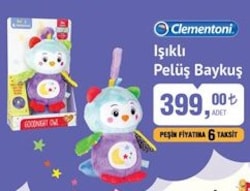 Clementoni Işıklı Pelüş Baykuş image