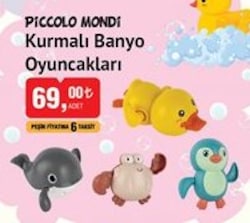 Piccolo Mondi Kurmalı Banyo Oyuncakları image