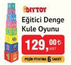 Diytoy Eğitici Denge Kule Oyunu image