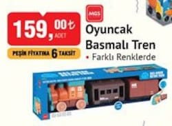 MGS Oyuncak Basmalı Tren image