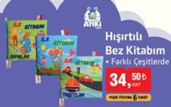 Anki Hışırtılı Bez Kitabım image