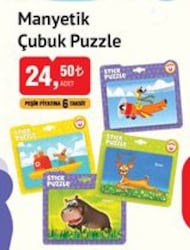 Manyetik Çubuk Puzzle image