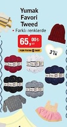 Tweed Favori Yumak 3'lü image