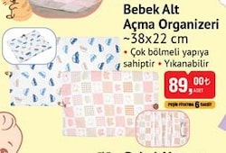 Bebek Alt Açma Organizeri 38x22 cm image