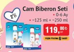 Wee Baby Cam Biberon Seti 2'li 125 ml+250 ml image