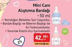 Wee Baby Mini Cam Alıştırma Bardağı 2'li 30 ml image