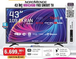 Nordmende 43 inç 109 cm NM43400 FHD Smart TV image
