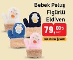 Bebek Peluş Figürlü Eldiven image