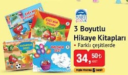 Martı Çocuk 3 Boyutlu Hikaye Kitapları image