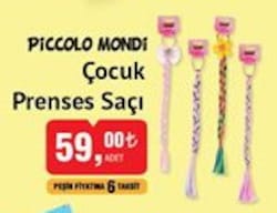 Piccolo Mondi Çocuk Prenses Saçı image