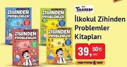 Teleskop İlkokul Zihinden Problemler Kitapları image