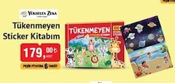 Bim Yükselen Zeka Tükenmeyen Sticker Kitabım