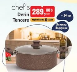 Chef's Derin Tencere 24 cm image