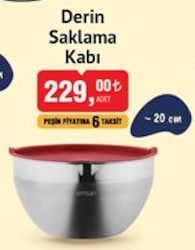 Emsan Derin Saklama Kabı 20 cm image