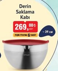 Emsan Derin Saklama Kabı 24 cm image