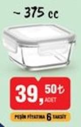 Lav Kilitli Saklama Kapları 375 cc image