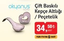 Okyanus Home Çift Baskılı Kepçe Altlığı / Peçetelik image