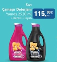 Yumoş Sıvı Çamaşır Deterjanı 2520 ml image