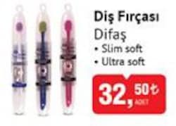 Difaş Diş Fırçası Slim Soft/Ultra Soft image