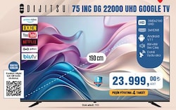 Dijitsu 75 inç DG 22000 UHD Google TV image