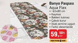 Banyo Paspası Aqua Flex 65x80 cm image