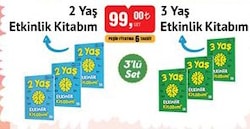 2-3 Yaş Etkinlik Kitabım 3'lü Set image
