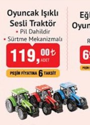 Oyuncak Işıklı Sesli Traktör image