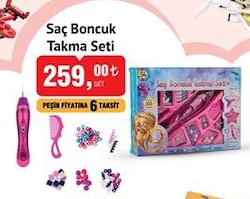 Saç Boncuk Takma Seti image