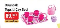 Oyuncak Tepsili Çay Seti image