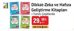 Dikkat-Zeka ve Hafıza Geliştirme Kitapları image