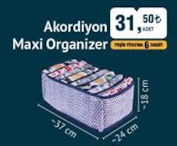 Akordiyon Maxi Organizer 37x24x18 cm image