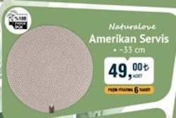 Naturalove Amerikan Servis 33 cm image