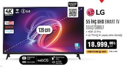 LG 55UQ75006LF 55 inç UHD SMART TV image