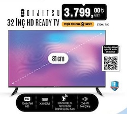 Dijitsu 32 inç HD Ready TV image